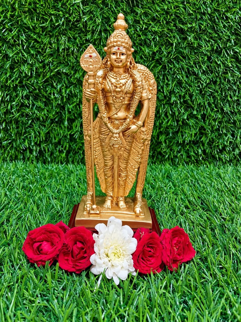 Malaysia Murugar Statue - 6 inch - Image 2